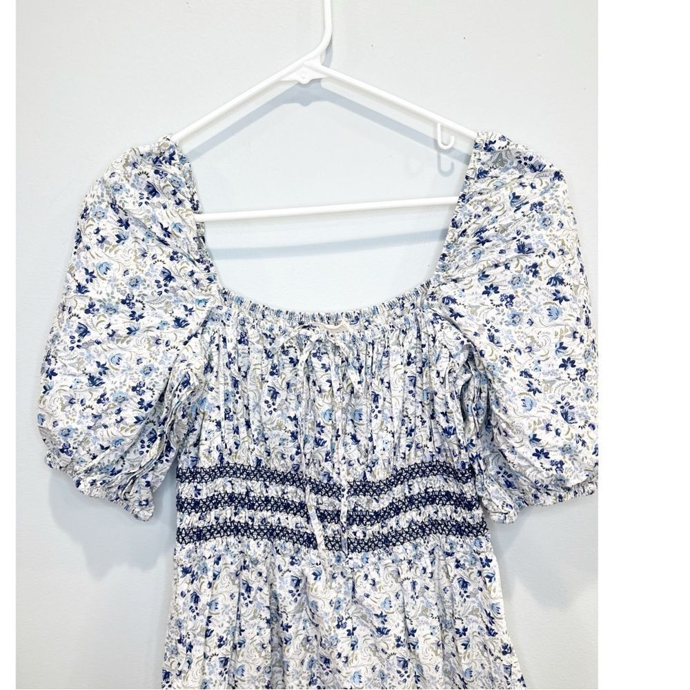 Johnny was camille midi dress blue floral - Picture 4 of 7